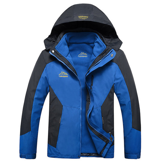 Herren Wasserdichte und atmungsaktive Outdoor-Softshelljacke mit Kapuze Shop Nory
