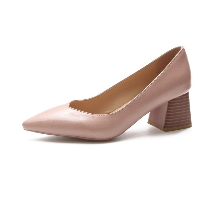 Damen elegante Spitzen Pumps mit komfortablem Blockabsatz Shopnory