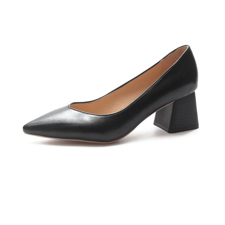 Damen elegante Spitzen Pumps mit komfortablem Blockabsatz Shopnory