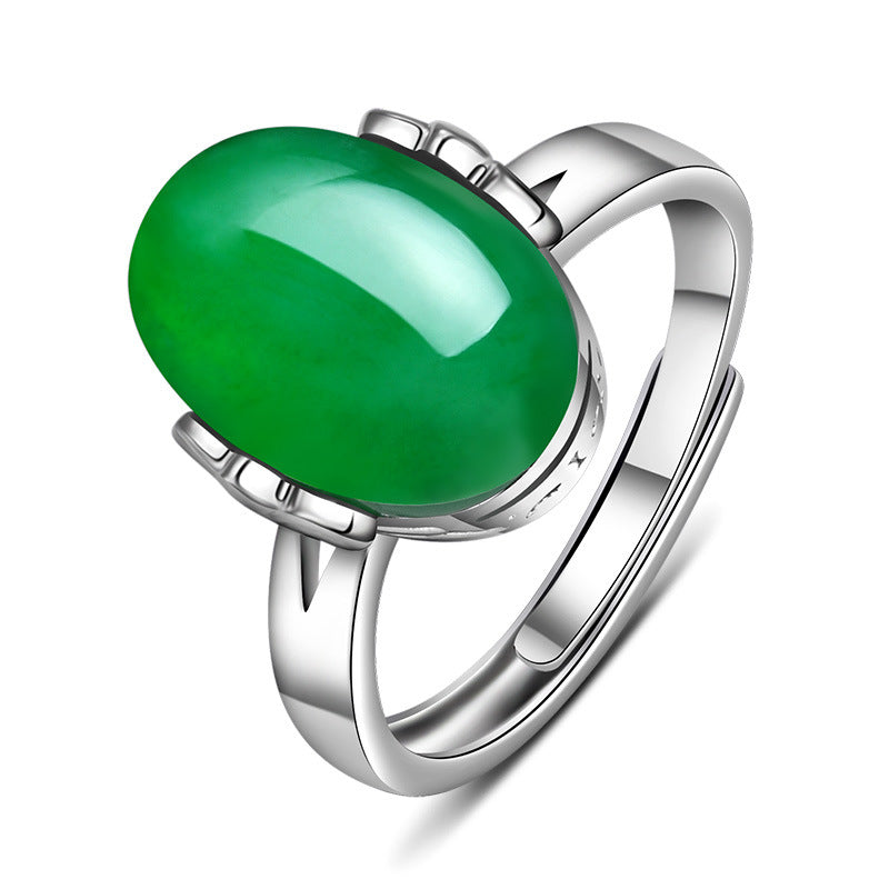 Damenring mit rotem Edelstein und elegantem Design Shop Nory