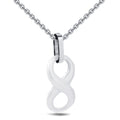 Damen Halskette mit unendlichem Symbol und elegantem Anhänger Shop Nory