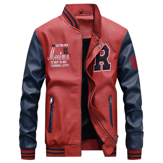 Herren Stilvolle Bomberjacke mit minimalistischen Grafiken Shop Nory