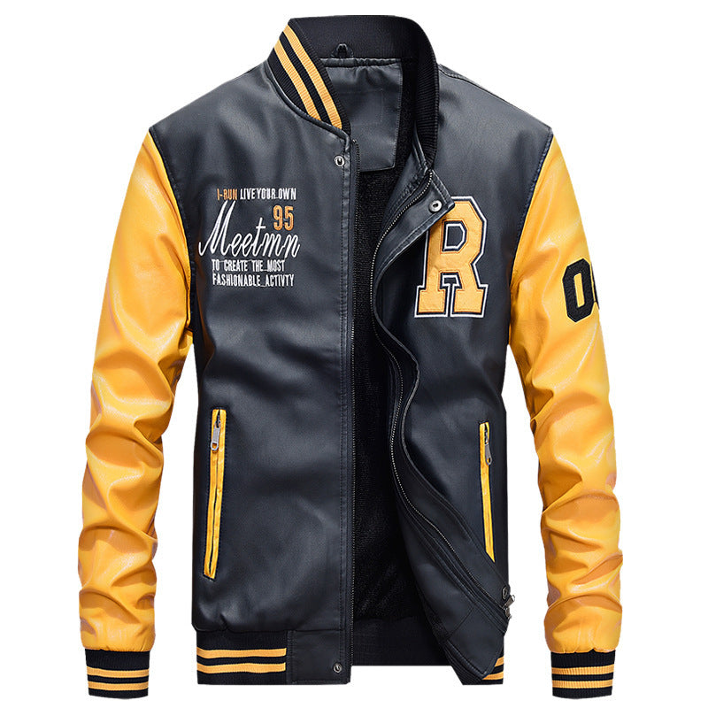 Herren Stilvolle Bomberjacke mit minimalistischen Grafiken Shop Nory