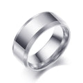 Herren Ehering aus hochwertigem Edelstahl mit modernem, mattem Finish Shop Nory