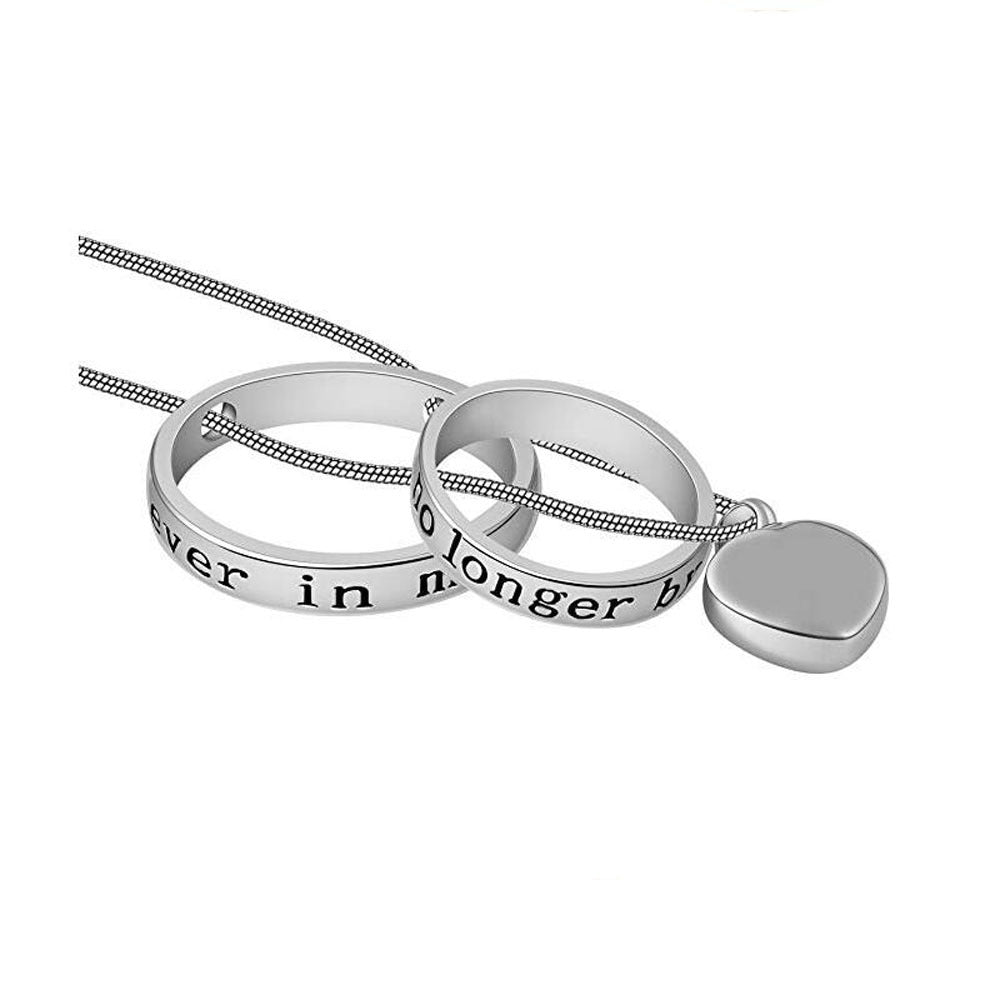 Damen Schmuckanhänger mit gravierter Herzform und persönlicher Botschaft Shop Nory