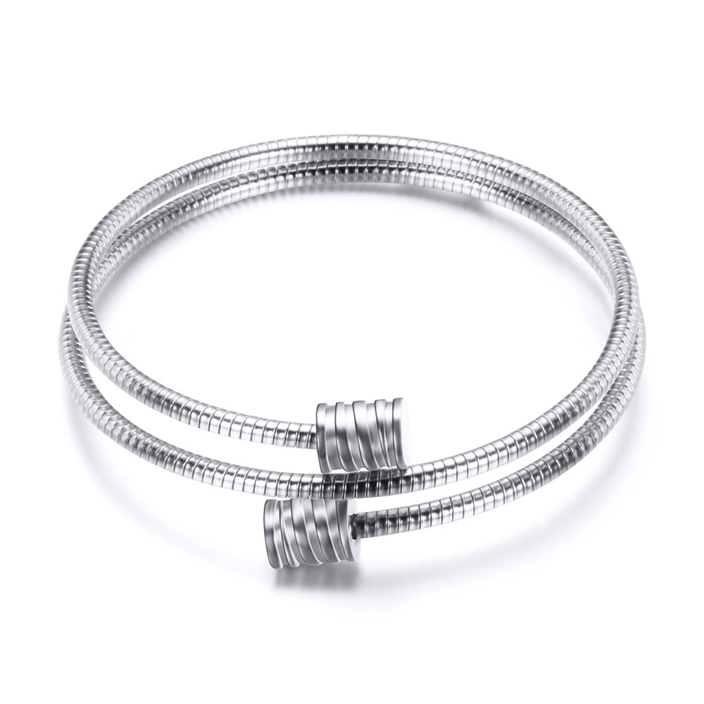 Damen Modischer Armreif mit verschlungenem Design Shop Nory