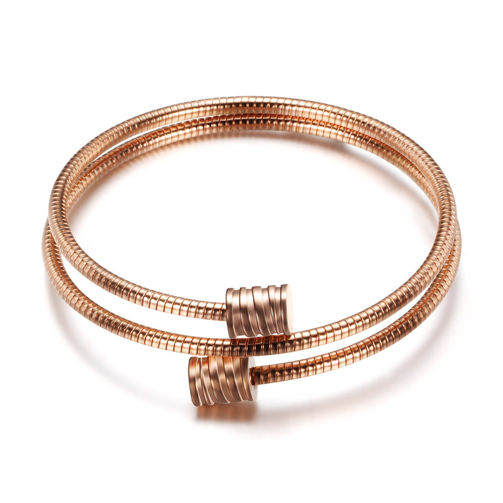 Damen Modischer Armreif mit verschlungenem Design Shop Nory