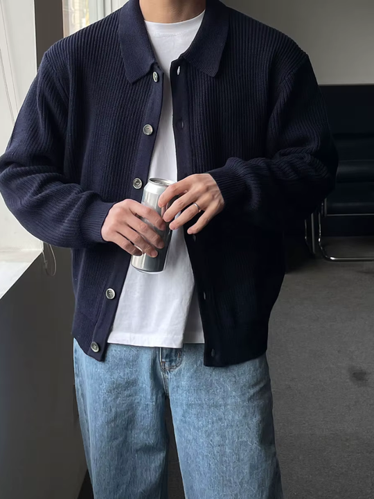 Der Slim - Fit - Cardigan Im Streetwear - Look für Moderne Männer