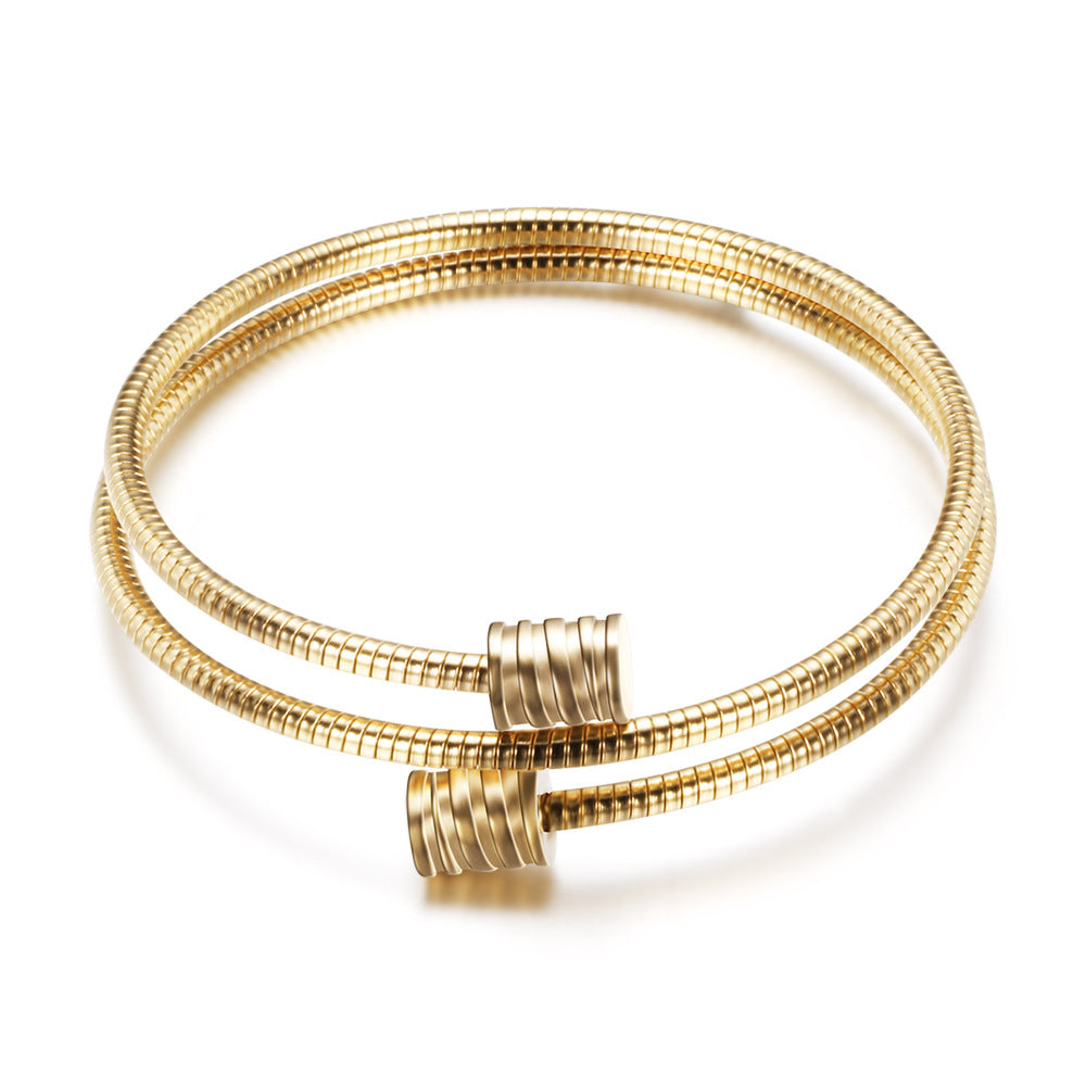 Damen Modischer Armreif mit verschlungenem Design Shop Nory