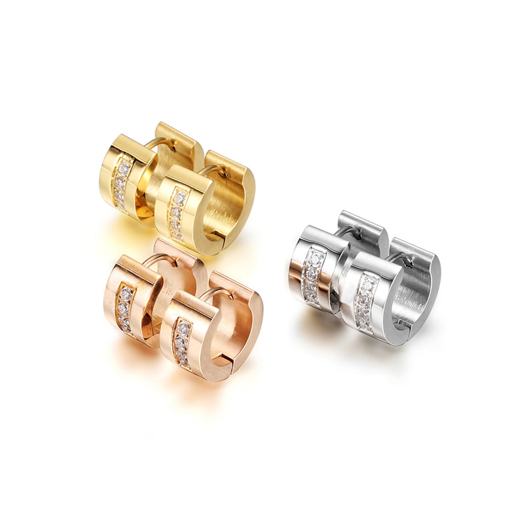 Damen Ohrstecker mit funkelnden Zirkonia Shop Nory