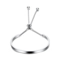 Damen Armband mit verstellbarem Zugverschluss aus hochwertigem Edelstahl Shop Nory