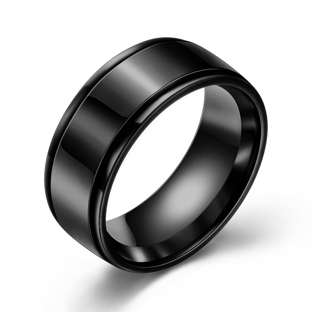 Herren Hochwertiger Edelstahlring mit modernem, minimalistischen Design Shop Nory