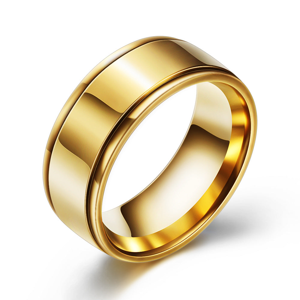 Herren Hochwertiger Edelstahlring mit modernem, minimalistischen Design Shop Nory