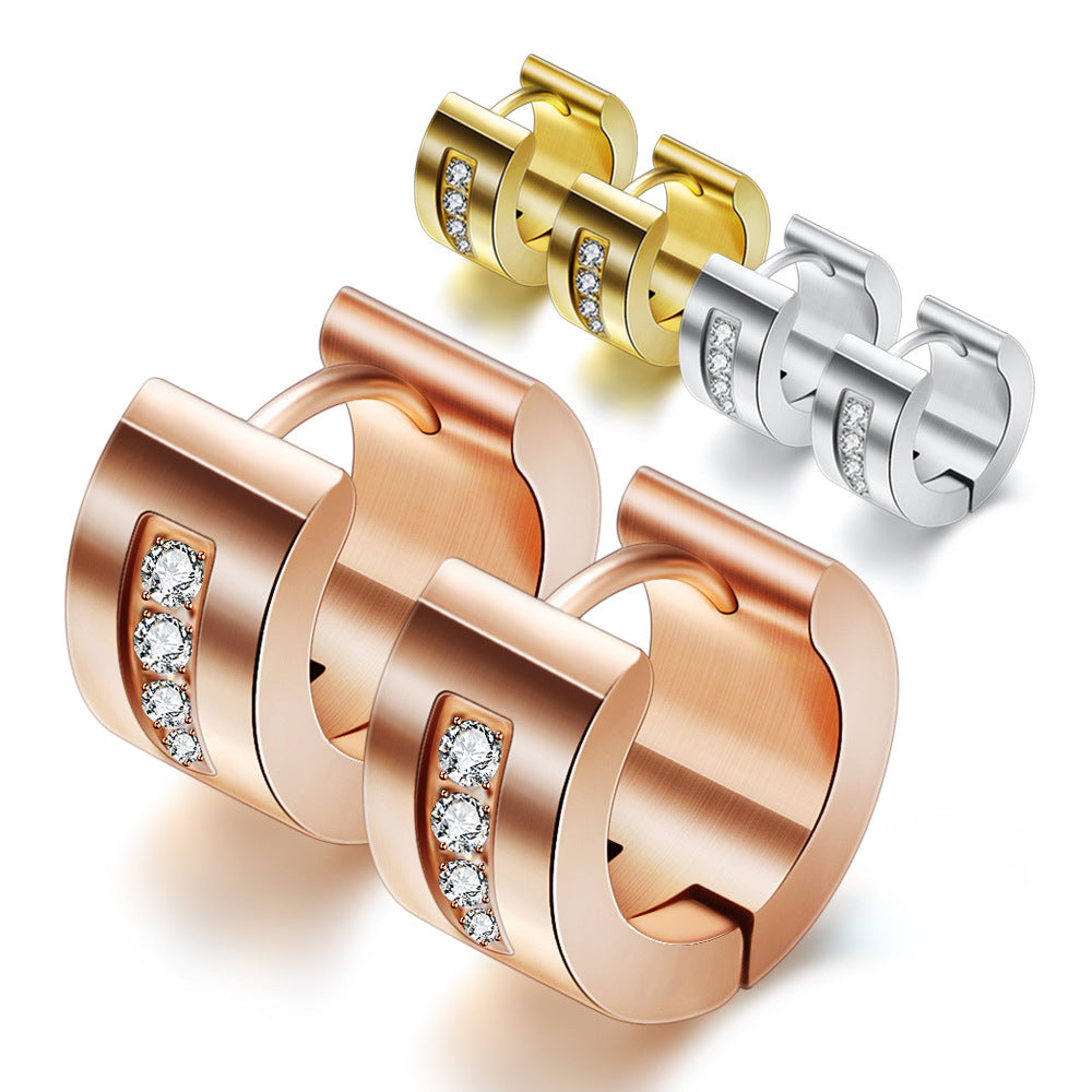 Damen Ohrstecker mit funkelnden Zirkonia Shop Nory
