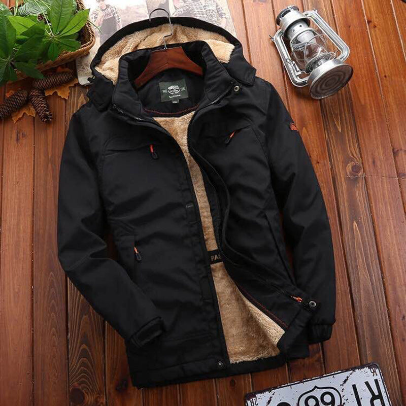Herren Winterjacke mit Fleece-Futter Shop Nory
