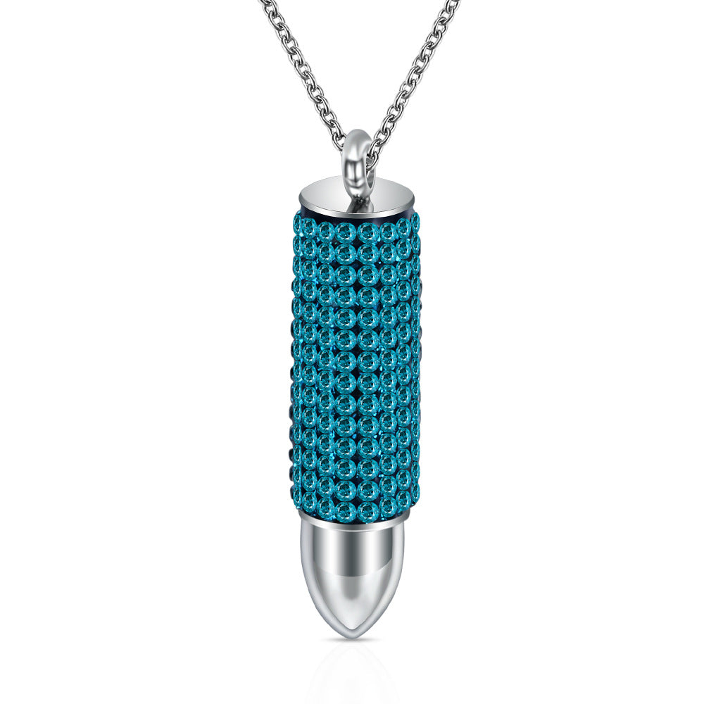 Damen Eleganter Kristall Anhänger Shop Nory