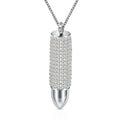 Damen Eleganter Kristall Anhänger Shop Nory