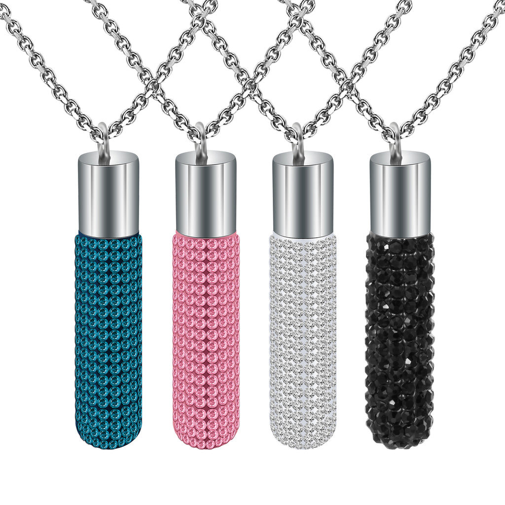 Damen Eleganter Kristallanhänger mit hochwertiger Kette Shop Nory