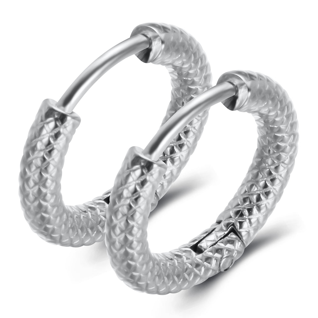 Damen Creolen mit geflochtenem Design Shop Nory