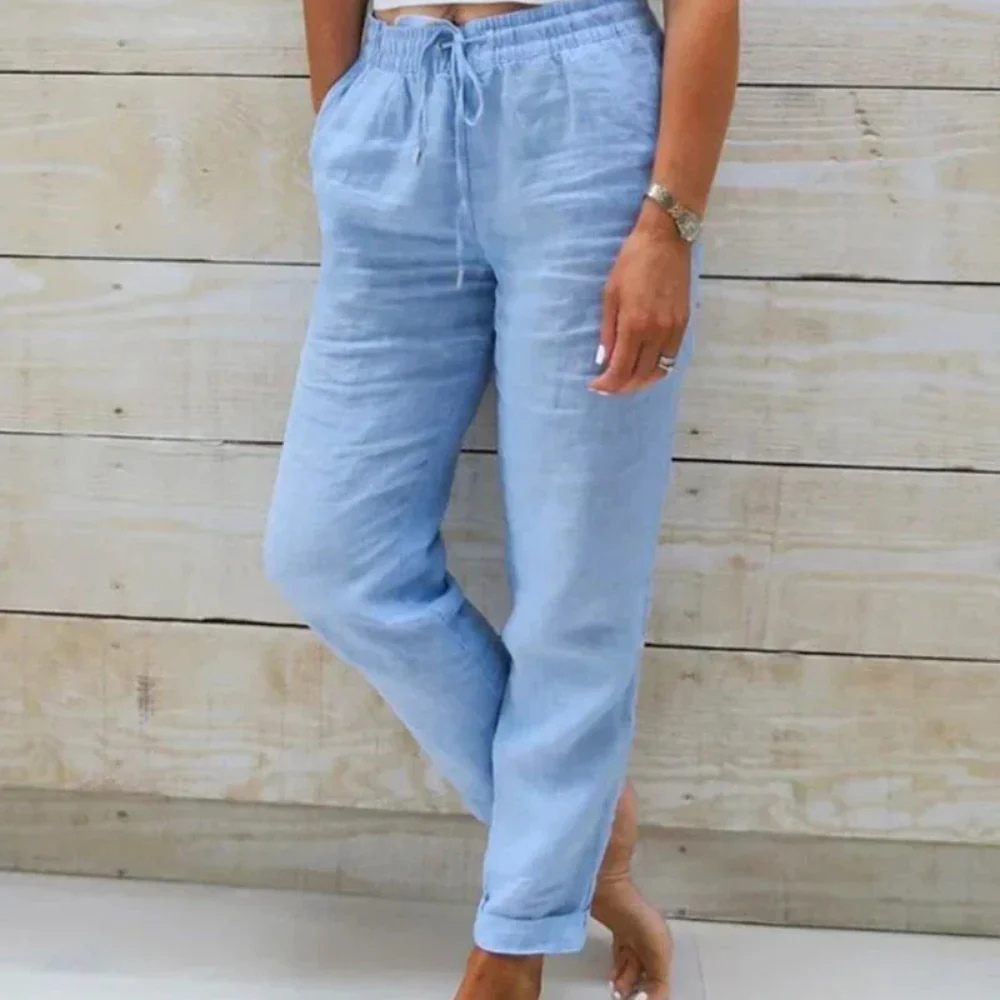 Leichte Sommerhose Aus Leinen