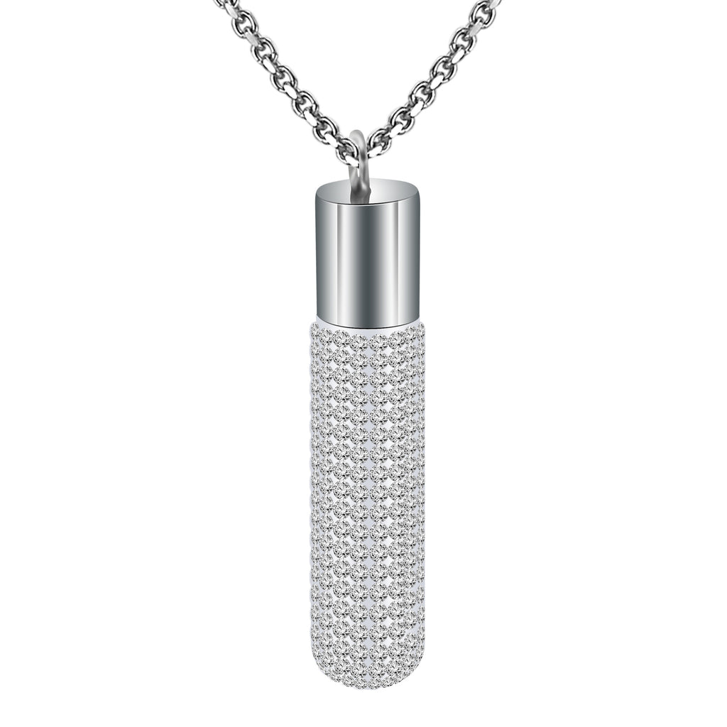 Damen Eleganter Kristallanhänger mit hochwertiger Kette Shop Nory