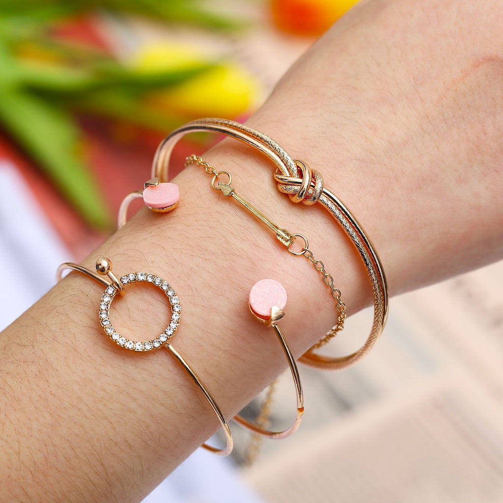Damen Armreif-Set mit zarten und eleganten Designs Shop Nory