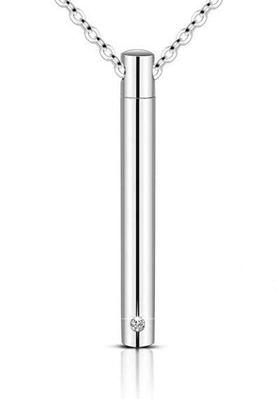 Damen elegante Halskette mit minimalistischen Diamantanhänger Shop Nory