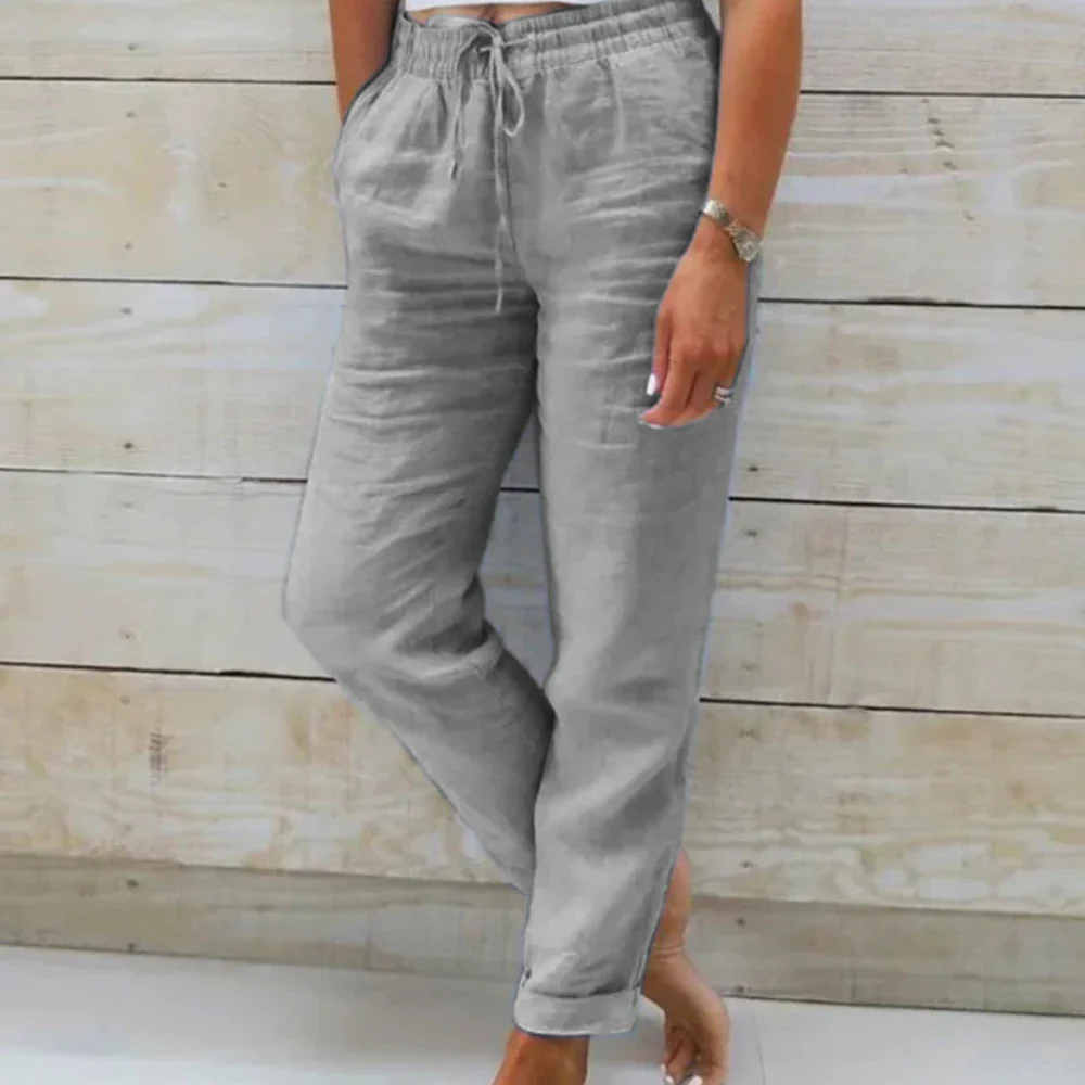 Leichte Sommerhose Aus Leinen