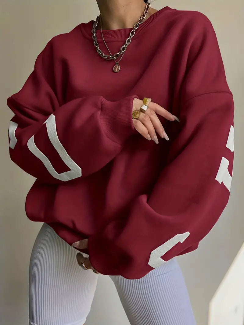 Sweatshirts Mit Seitendruck