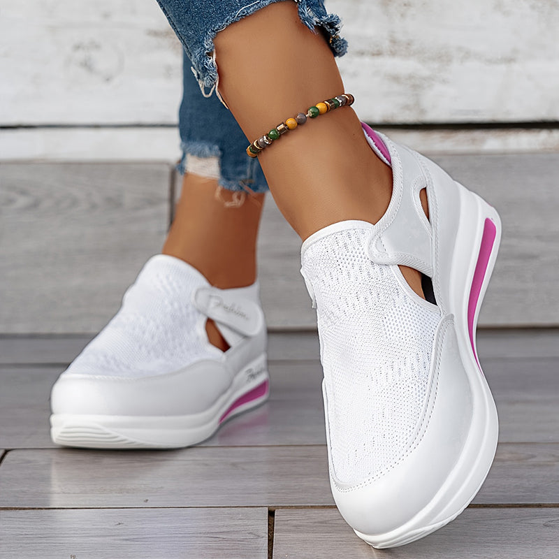 orthopädische Damen-Sneaker, atmungsaktiv und bequem.