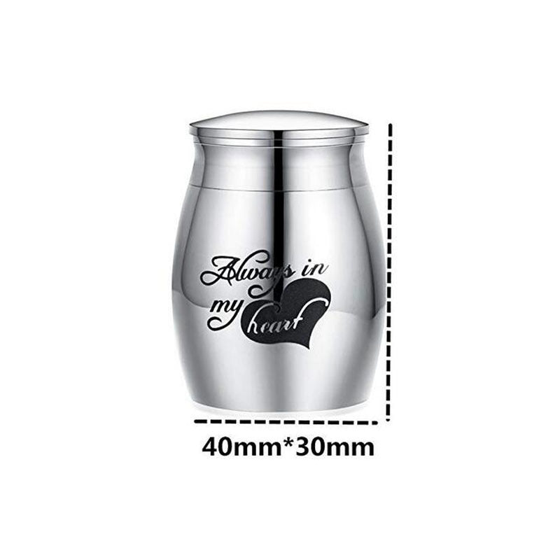 Damen Edelstahl Urne mit Baum-Motiv Shop Nory