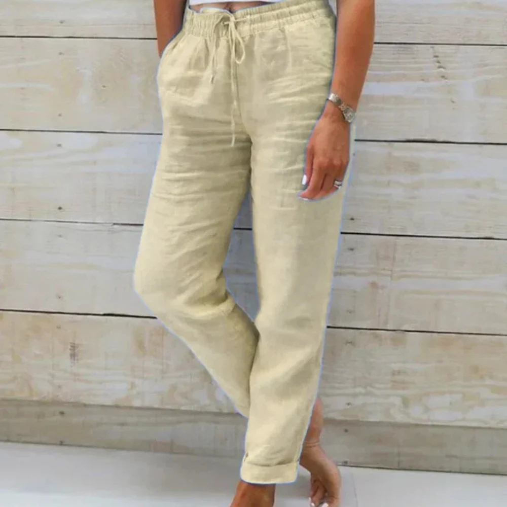 Leichte Sommerhose Aus Leinen
