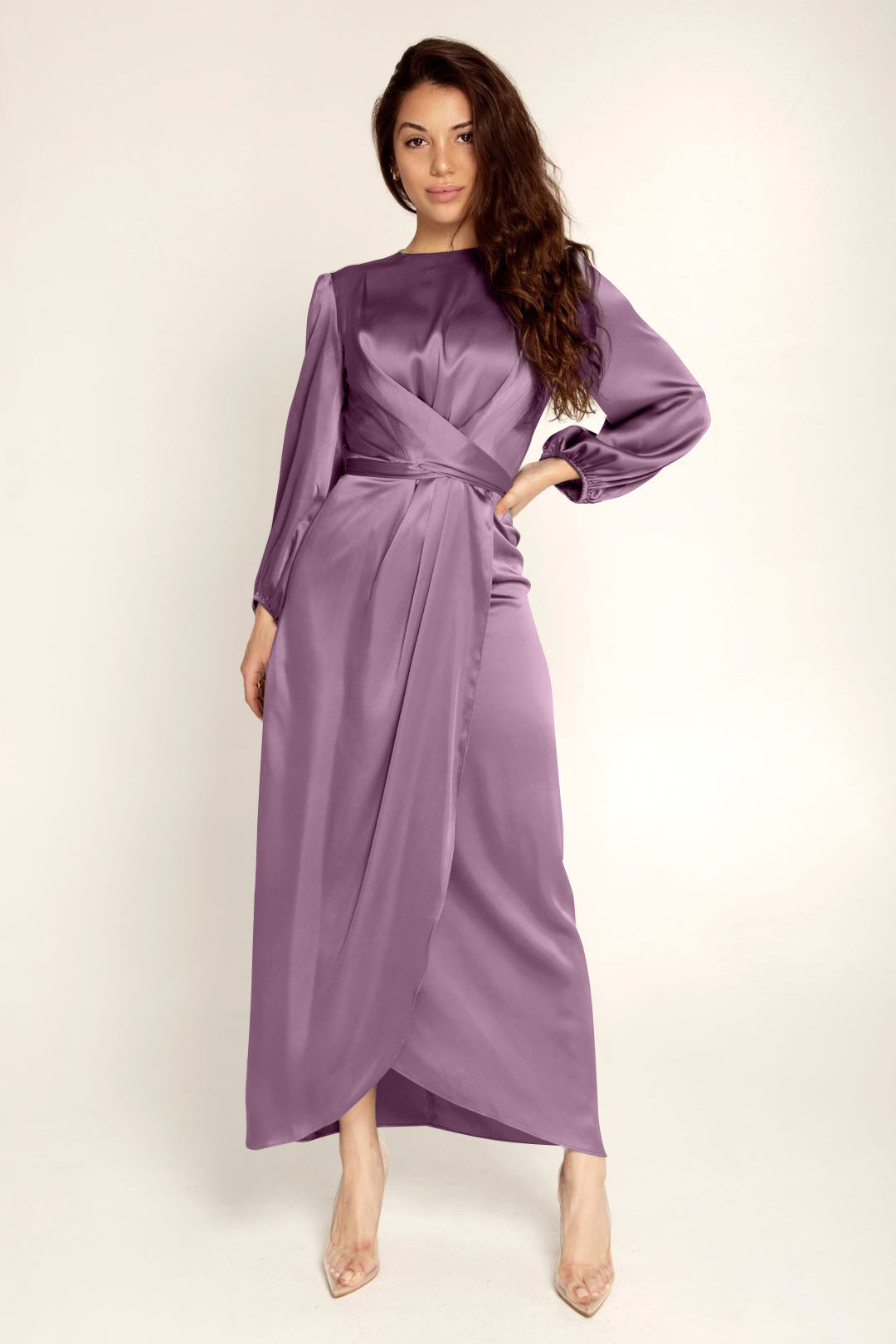 Trim Feminines und Elegantes Tunikakleid