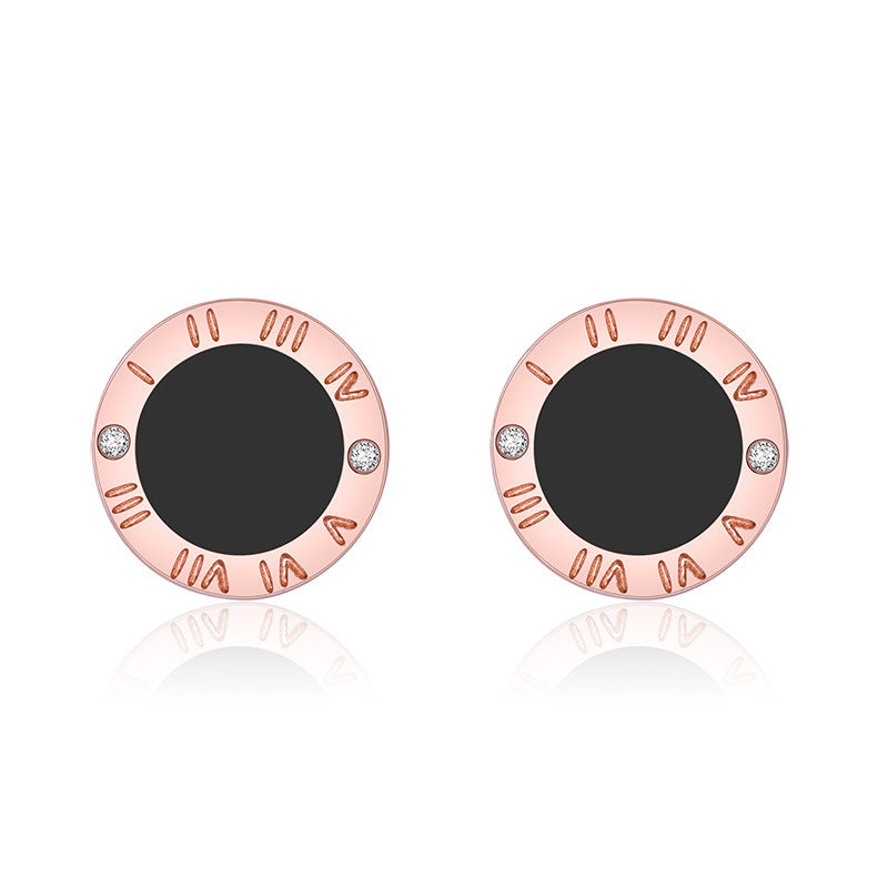 Damen Ohrstecker mit kunstvollem Design und funkelnden Akzenten Shop Nory