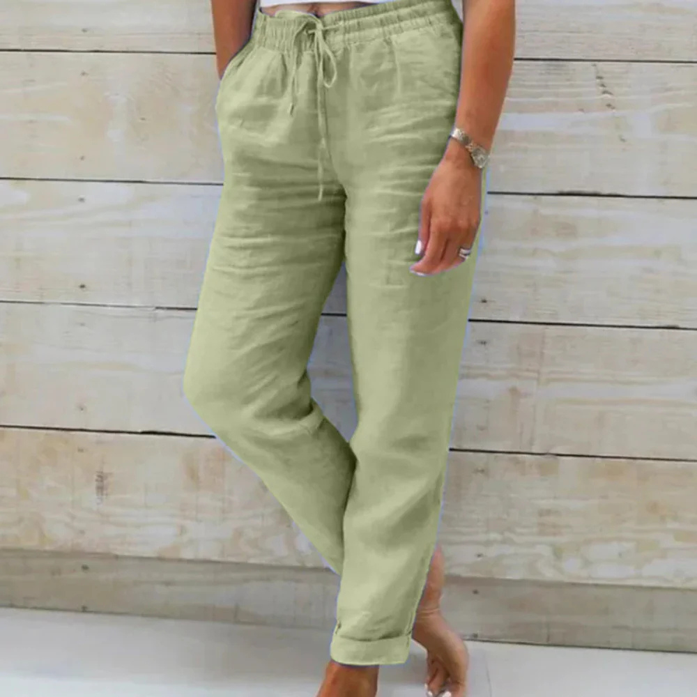 Leichte Sommerhose Aus Leinen