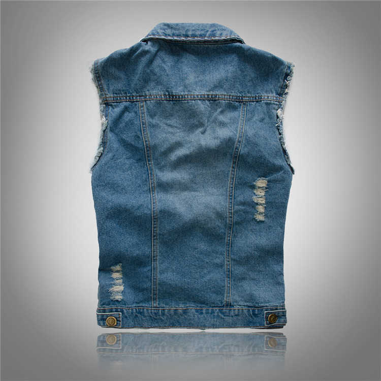 ShopNory Stylische Denim Weste für Herren