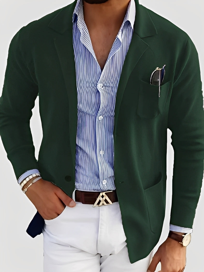 Shopnory | Lässiger Cardigan mit Taschen für Männer