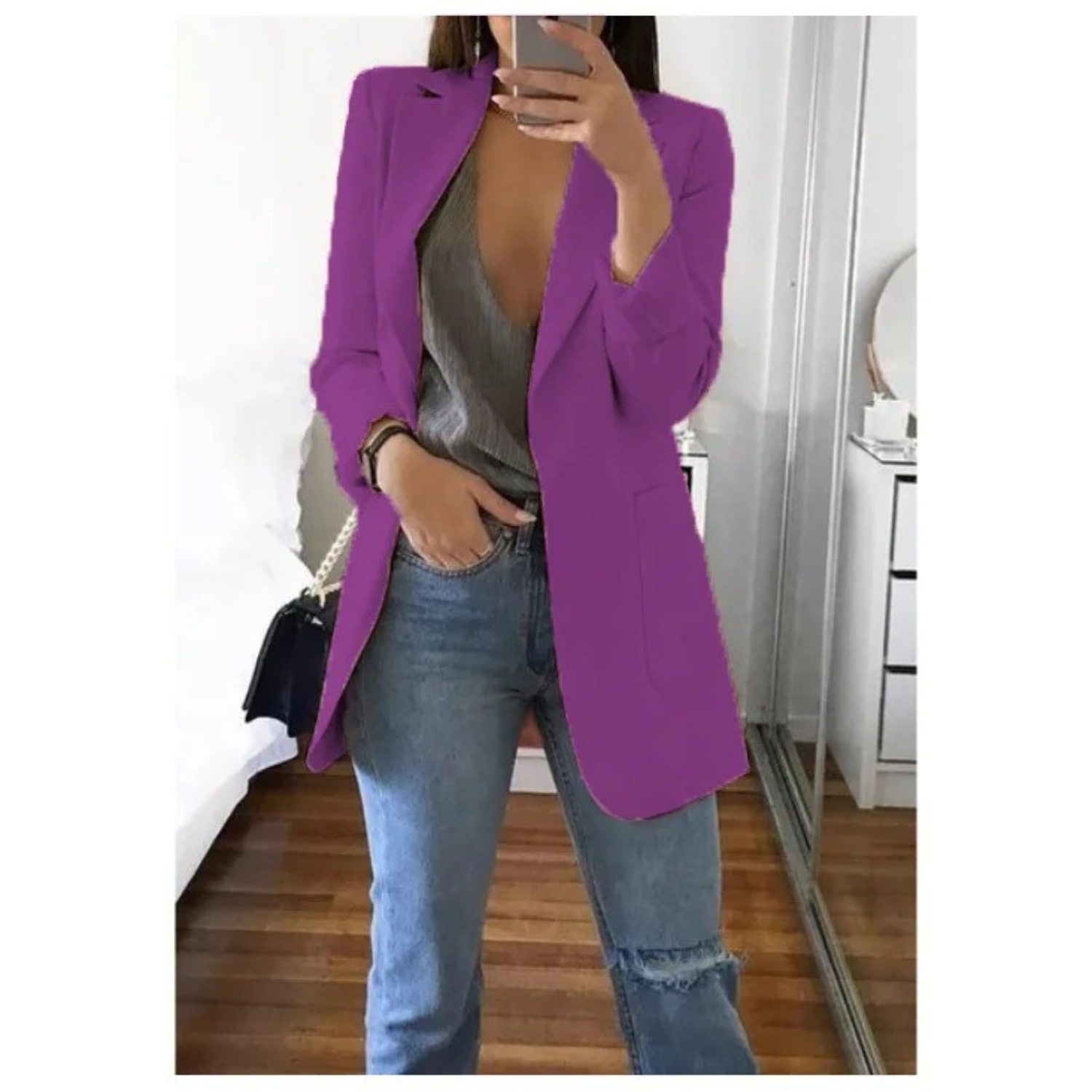 Langer Damen Blazer
