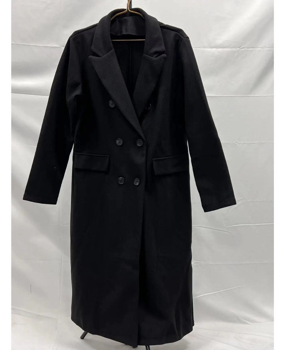 Lange Elegante Taillierte Trenchcoat Für Damen | Perfekt Für Herbst Und Winter