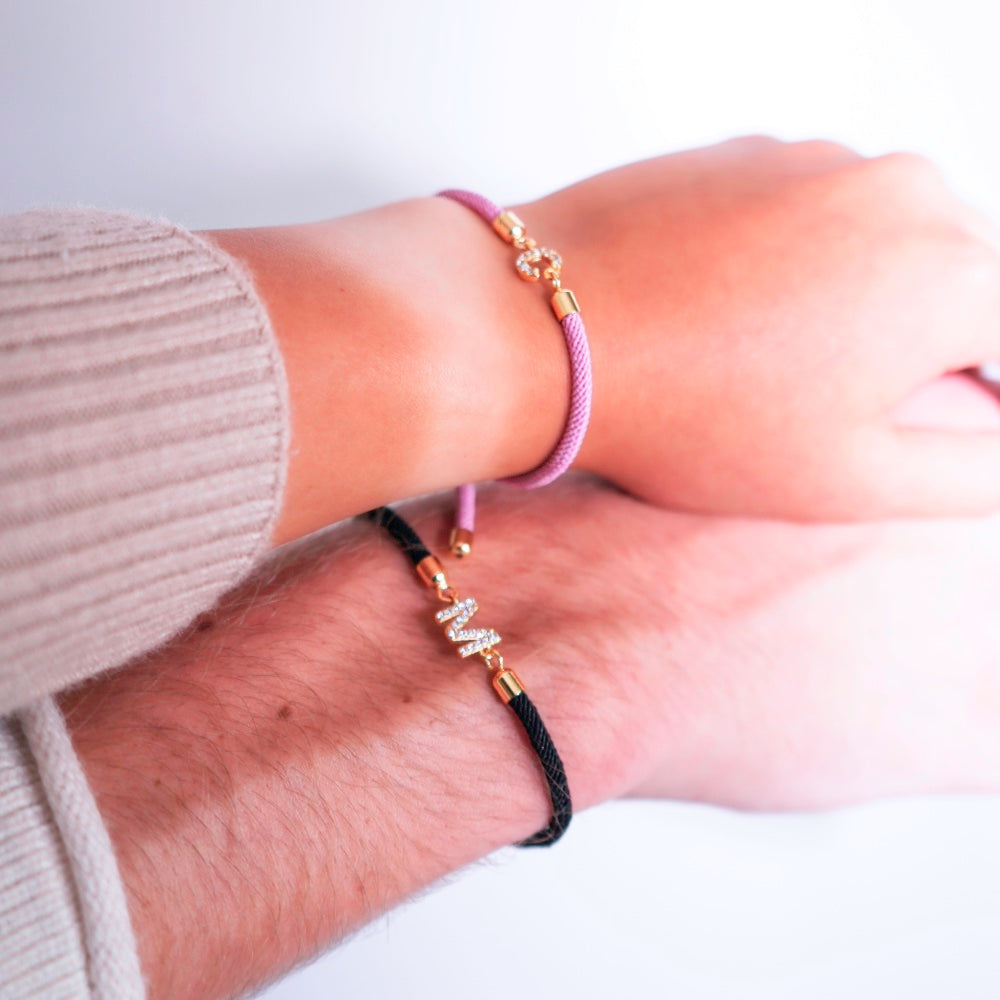 Verstellbare Buchstaben Armbänder