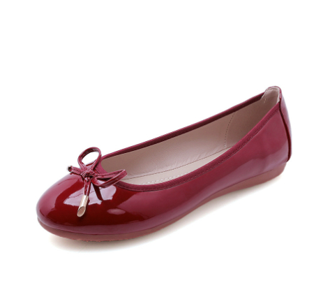 Ballerinas mit Schleifenakzent