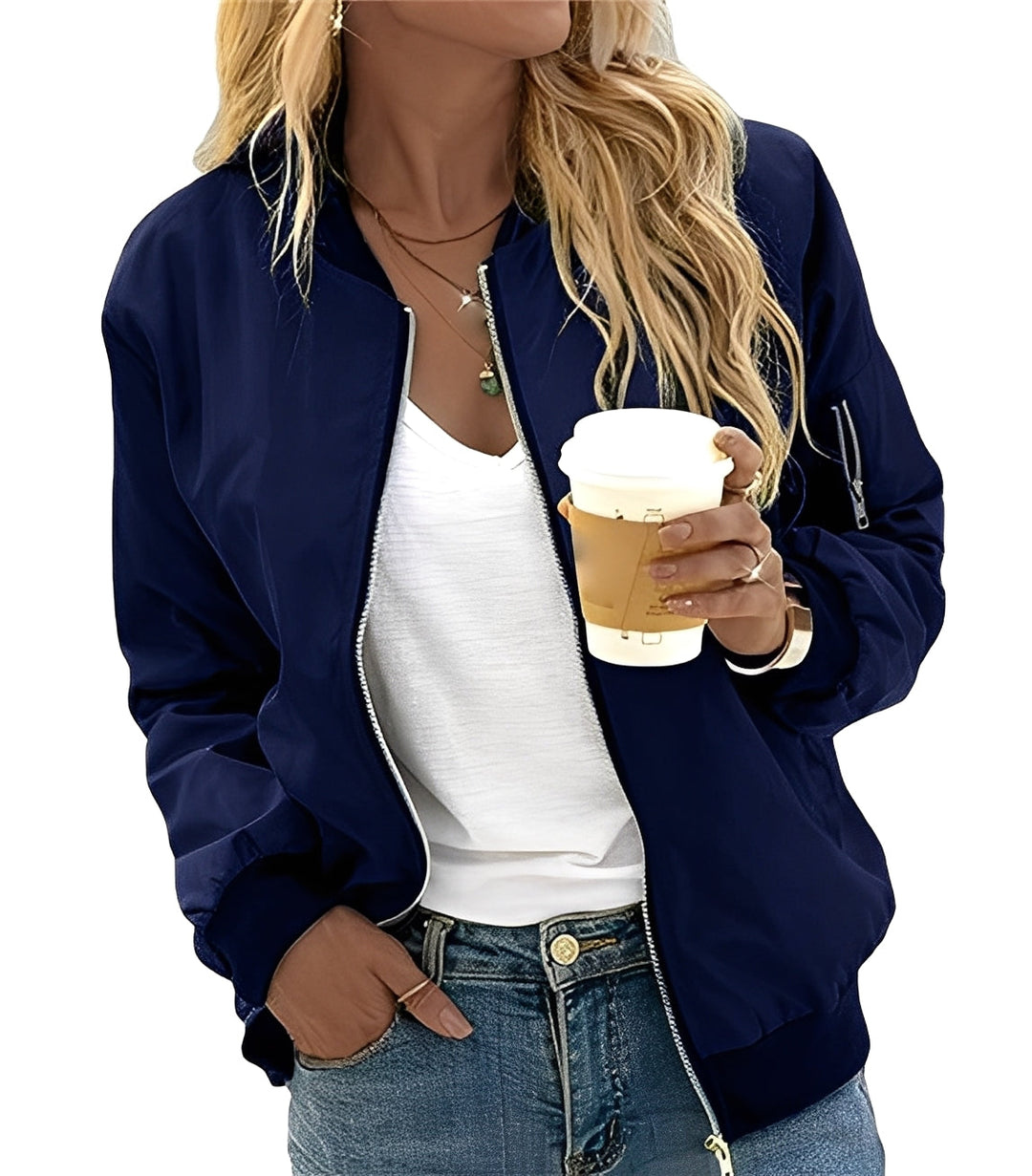 Stilvolle und komfortable Damen-Bomberjacke
