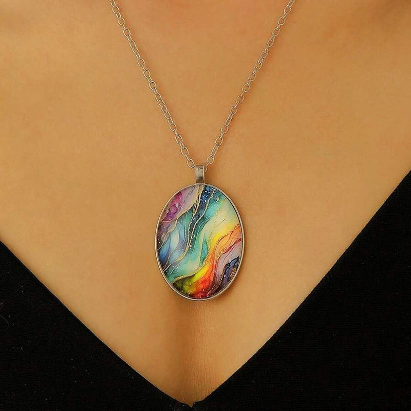 Böhmische Halskette Mit Anhänger | Shop Nory
