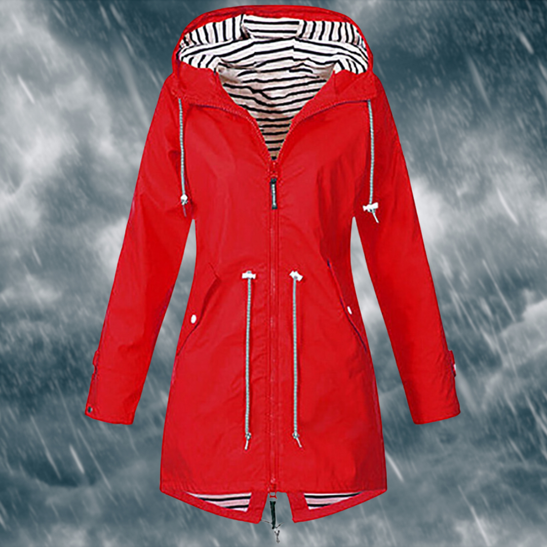 Wasserdichte Regenjacke für Damen