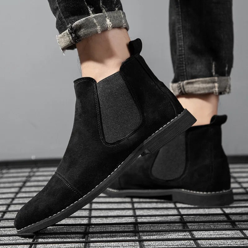 Wildleder Chelsea Boots für Herren Stilvoll & Nachhaltig