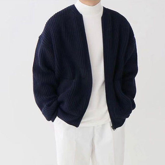 Herren Strickjacke mit modernem Schnitt
