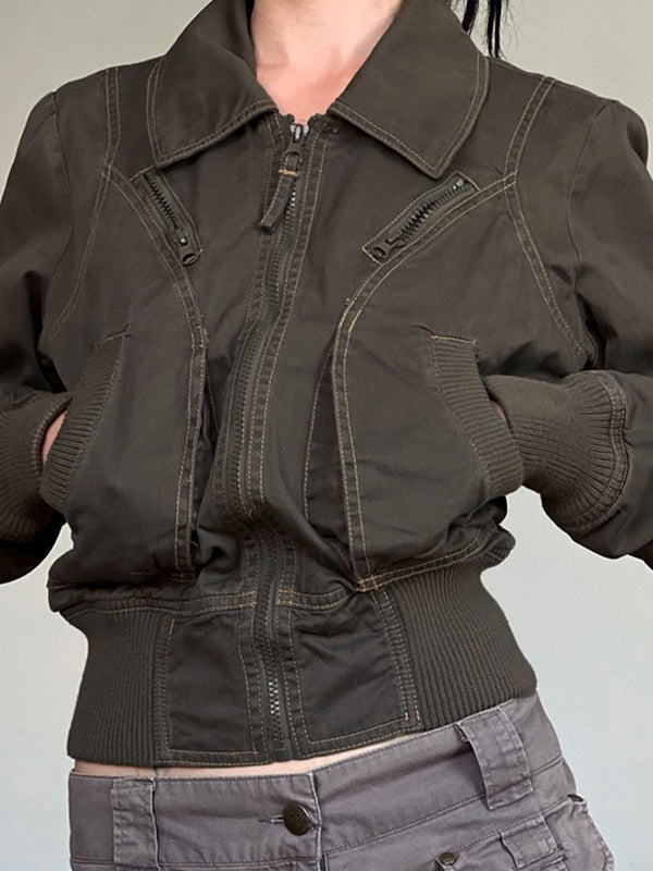 Retro Design Taschenjacke