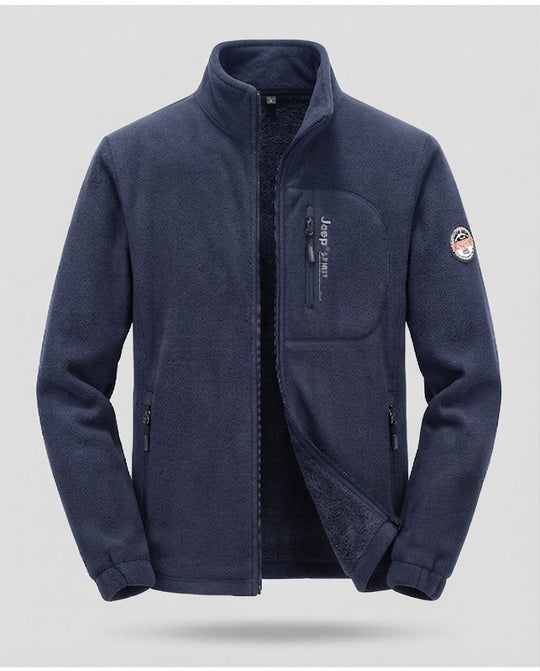 Herren Fleecejacke mit hohem Kragen Shop Nory