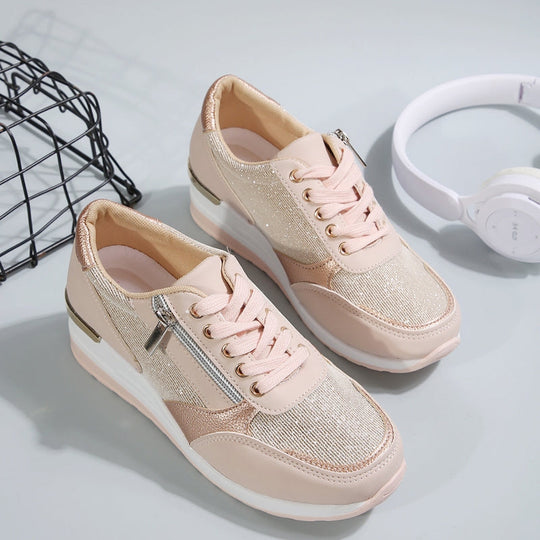 Orthopädische Schuhe mit seitlichem Reißverschluss