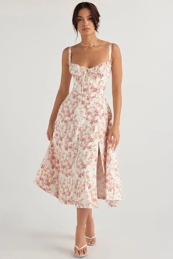 Trendiges Bustier-Sommerkleid für Damen - Elegant und Figurschmeichelnd